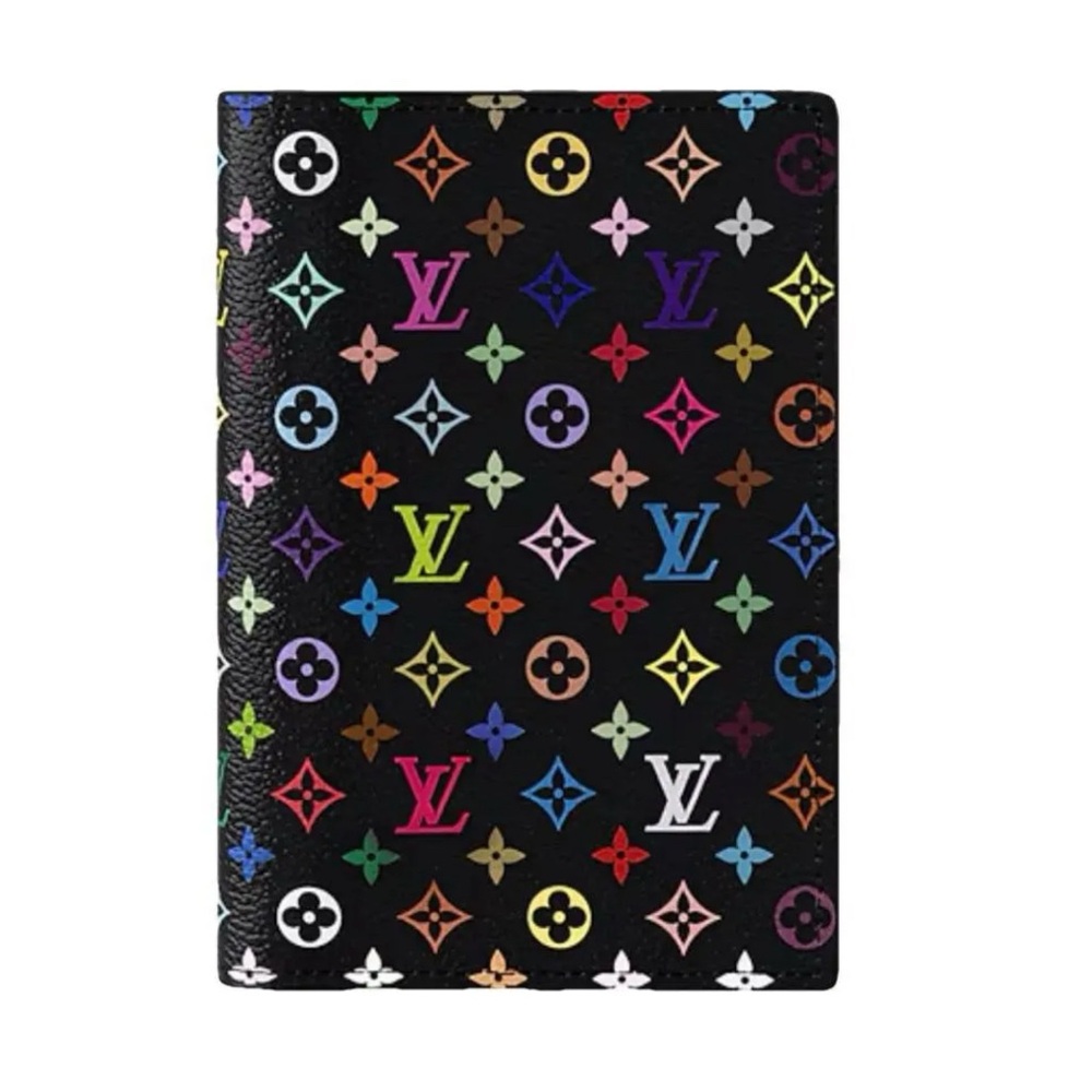 LOUIS VUITTON Multicolor leather organizer limited edition